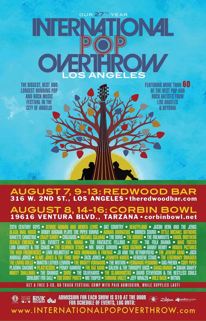 Flyer from AUG 08, 2026 show at Corbin Bowl