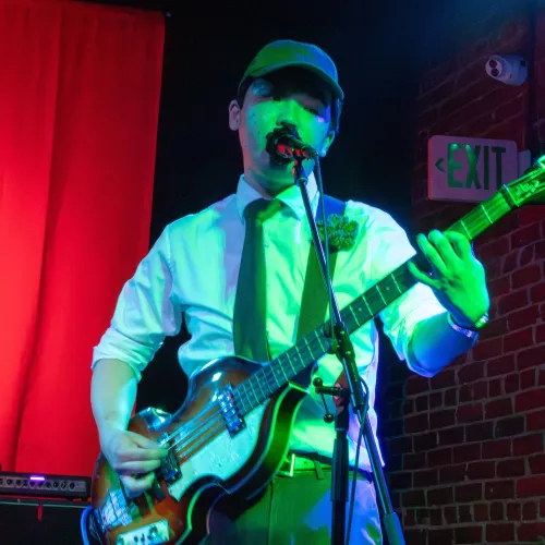 Momo Starro, bassist and backing vocalist of Too Short Pants
